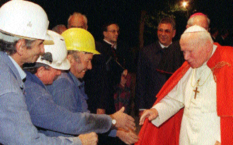 Juan Pablo II y los obreros