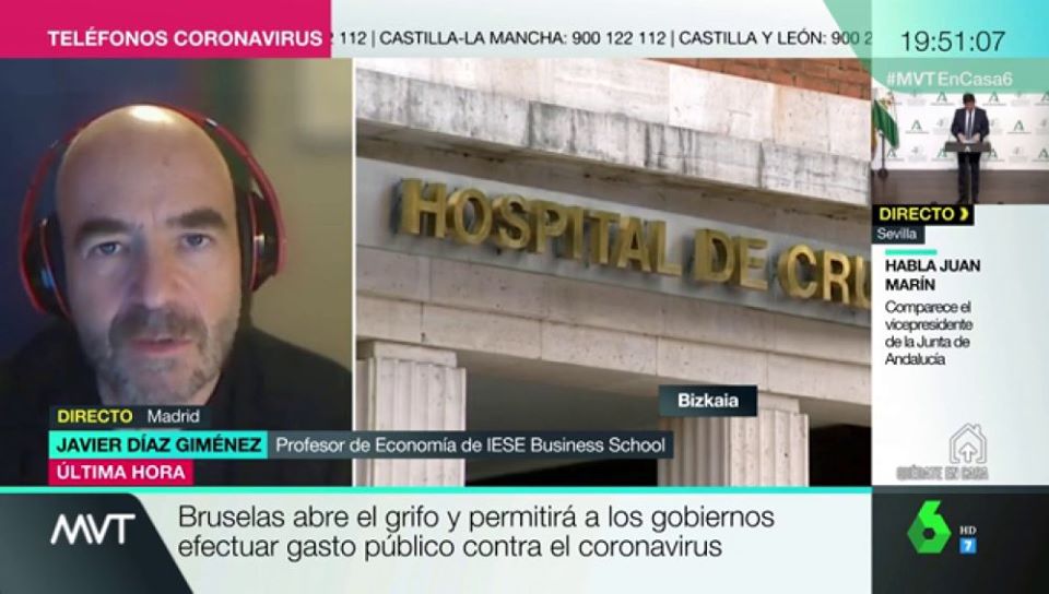 Si militas en La Sexta no sabrás que Javier Díaz-Giménez