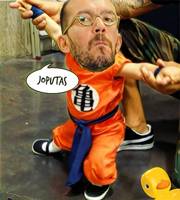 Chinchenique está tomando clases de defensa personal por si alguien le hace un eschache. Por Linda Galmor