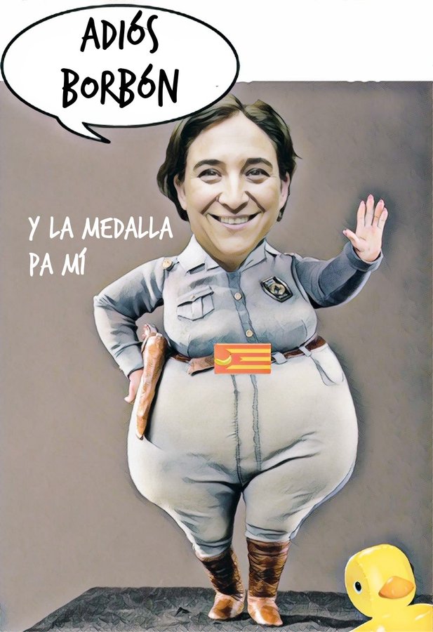 Inmaculada ha quitado la medalla de Barcelona al Rey Emérito. Por Linda Galmor