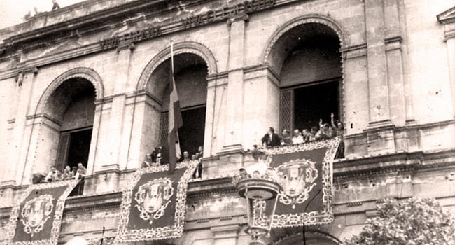 Izado-de-la-bandera-bicolor Discurso de Mola, 15 agosto 1936