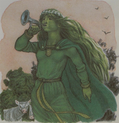La reencarnación de la Dama verde
