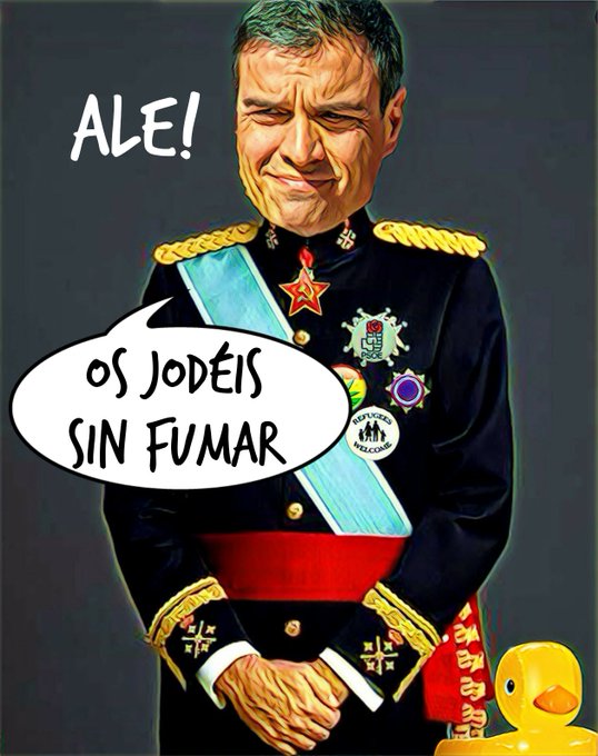 Mensaje de Perro Sánchez desde el Palacio de las Marismillas en Doñana. Por Linda Galmor