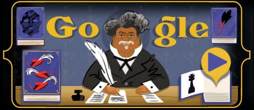 Para Google el mulato blanconazo Dumas es afro