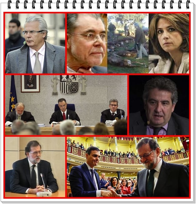 Rajoy cayó por una simbiosis política, judicial y mediática