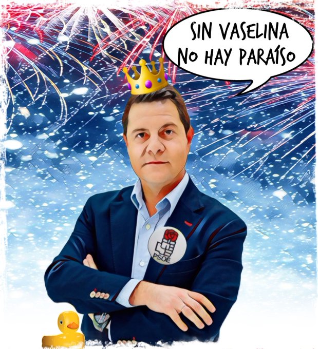 El virrey socialista de una parte de Castilla dice que Madrid es una bomba vírica radiactiva. Por Linda Galmor