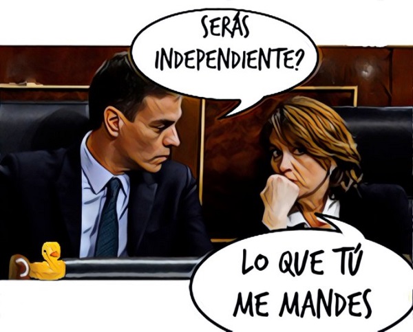 ¿La Fiscalía de quién depende? Pues eso... Por Linda Galmor