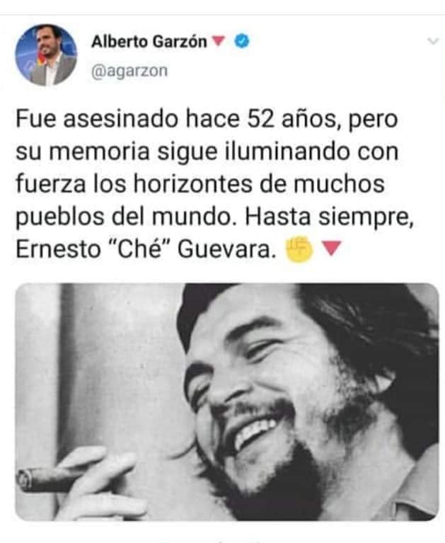Pablo Iglesias y el Ché