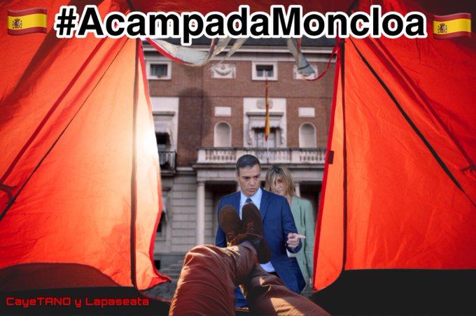 La Sociedad Civil ante la situación insostenible que sufrimos en España, ni más ni menos. Ilustración de Tano