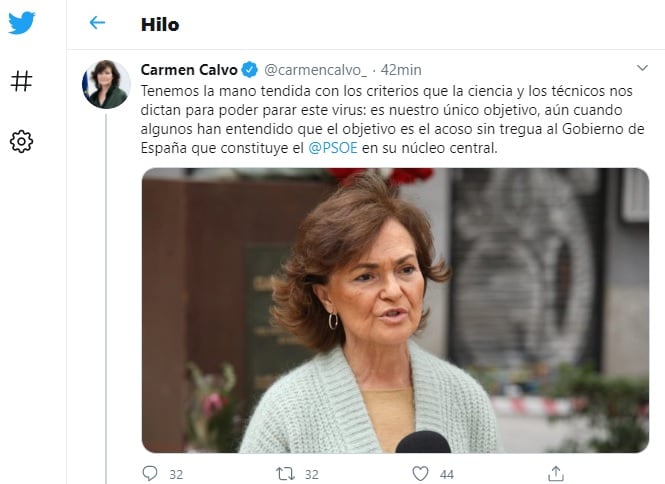 Si tiendes la mano, la tiendes.., limpia y abierta