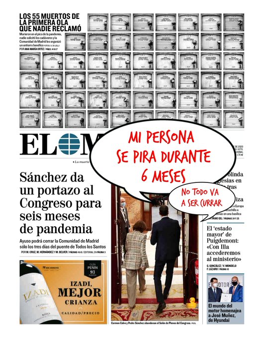 Su Sanchidad es un ejemplo para la ciudadanía. Por Linda Galmor