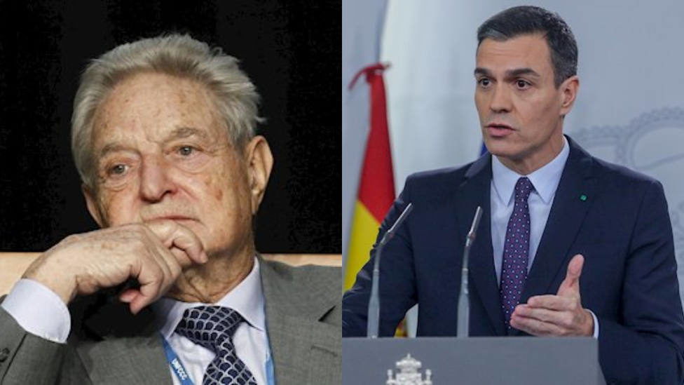 Soros fue a quien Pedro Sanchez recibio en primer lugar tras ser elegido presidente del gobierno