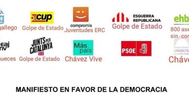 Bochorno y asco por el manifiesto a favor de la democracia. Por José Crespo Bochorno y asco por el manifiesto a favor de la democracia. Por José Crespo