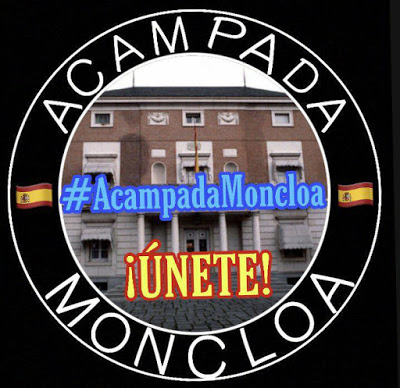 Únete con #AcampadaMoncloa