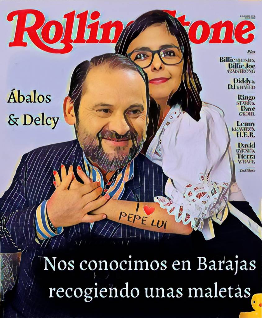 Nadie les dijo a esos buenistas que el social comunismo es una ruina que además te usurpa la libertad.. ¿Qué fue del Delcy Gate? Ilustración de LInda Galmor