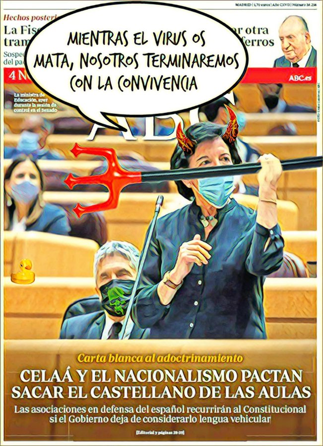 Con estos no hay trato, solo susto. Por Linda Galmor