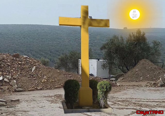 La Cruz sobrevivirá. Ilustración de Tano