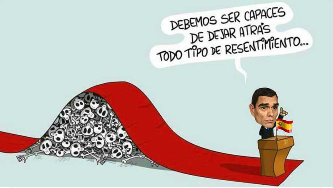 Cuántos mas deben morir según Sánchez a cambio de conseguir el poder, porque no son mártires sino victimas del sectarismo más abyecto