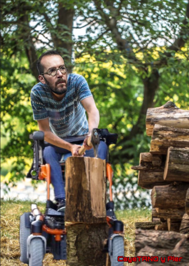 sin tu leña pòdemita nuestras plantas pasarían frío... Por Tano