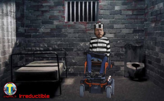 #EcheniqueAPrisión. Tuit de Irreductible