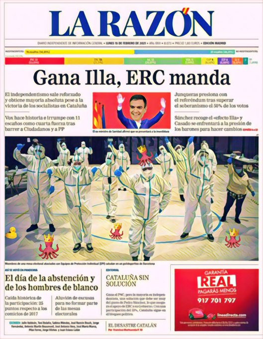El mundo flipa con España por unas elecciones con epi. Por Linda Galmor