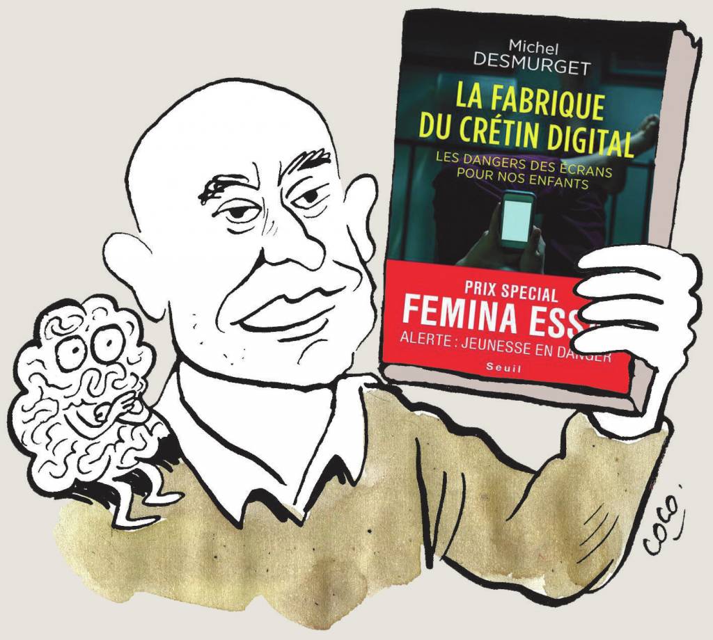 Las pantallas y el desarrollo intelectual. Michel Desmurget y su libro según Charlie Hebdo.