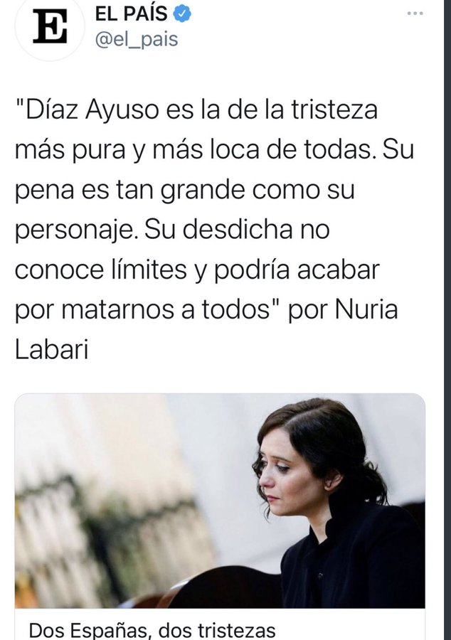Sois idiotas. Pero sin remedio. Tuit de Pastrana