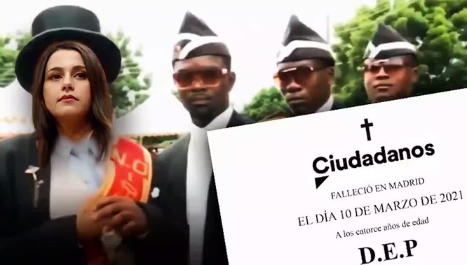 Inés Arrimadas es victima de una festinación política muy patente.