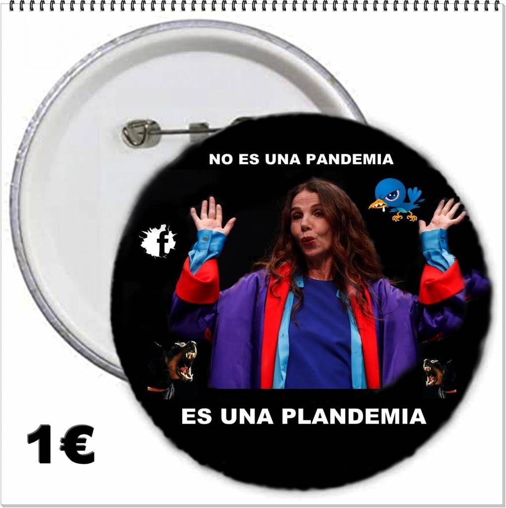 Esto no es una pandemia, es una plandemia. Provocadora, rebelde, temperamental y ahora... consìranoica