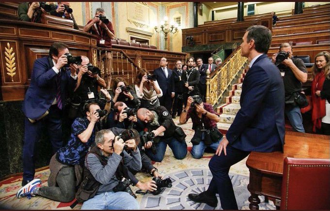 Sinceramente , ¿Qué sensación les causa esta imagen? Tuit de Javier Gimeno Priede