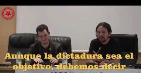 Soflama comunista desde un gobierno europeo