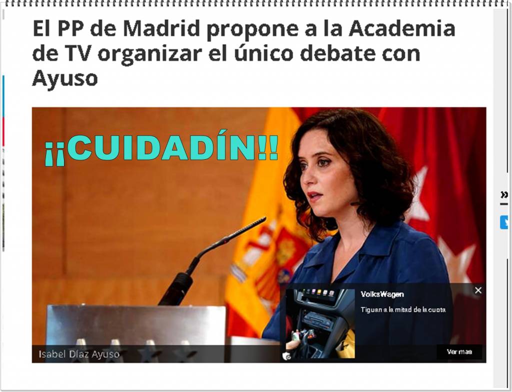 Cuidadín con la Academia señora Presidente