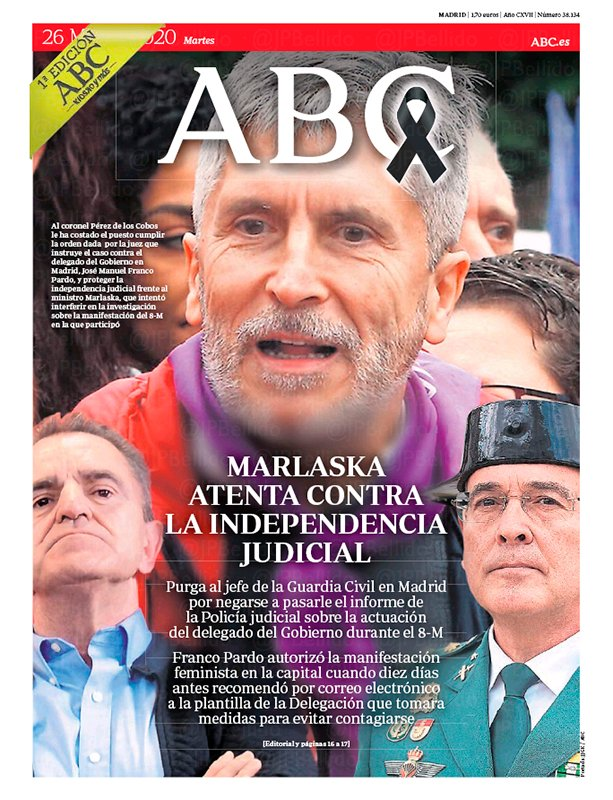 Marlaska. Lo que hace la miseria moral