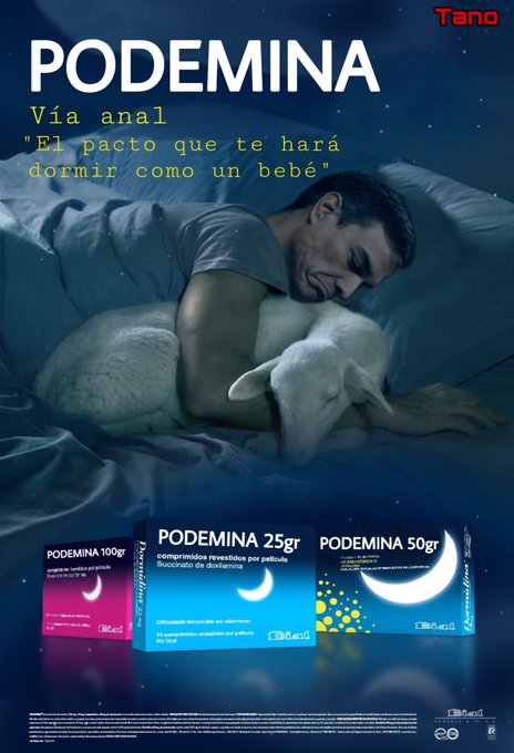 Podemina y dormirás como un niño