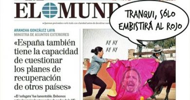 La Portada de Linda Galmor: Podemos está cerca de quedarse sin representación en la Asamblea de Madrid La Portada de Linda Galmor: Podemos está cerca de quedarse sin representación en la Asamblea de Madrid