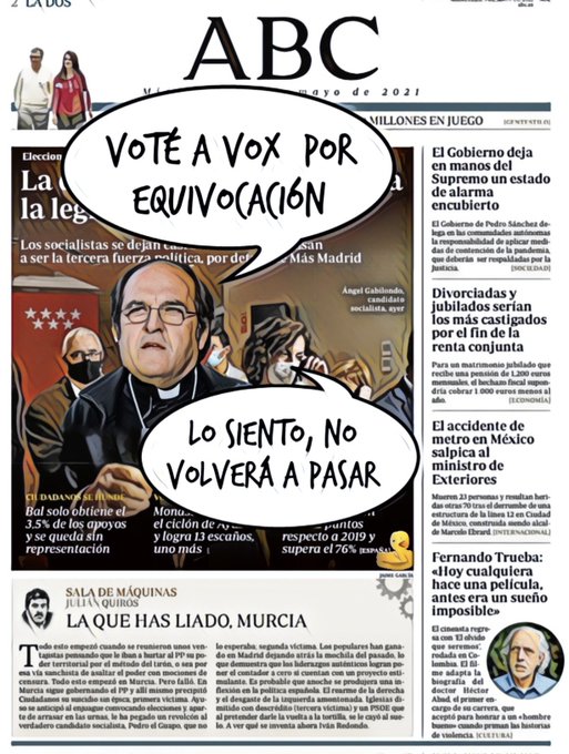 Ayuso arrasó en todos los distritos de Madrid. Por Linda Galmor