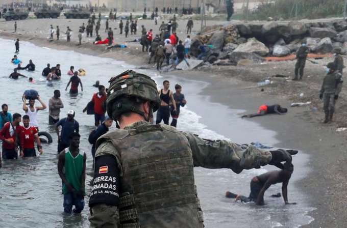 El felón sigue llamando crisis humanitaria a la invasión