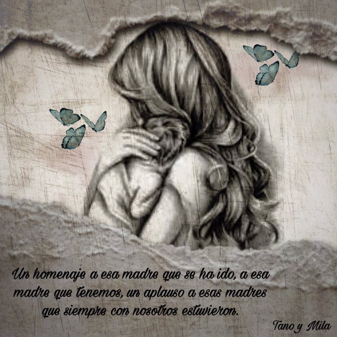 Para ti, tu que eres madre. Ilustración de Tano