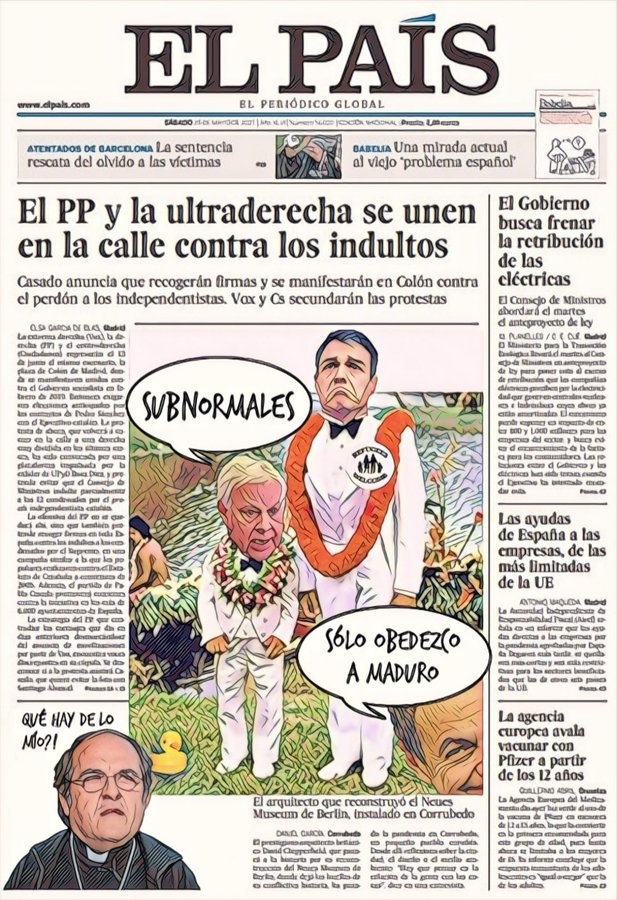 Pifostio en el Psoe por los indultos a los golpistas indepes. Por Linda Galmor