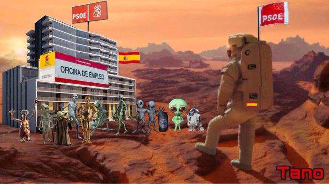 Ya la llaman los Marte al sol...