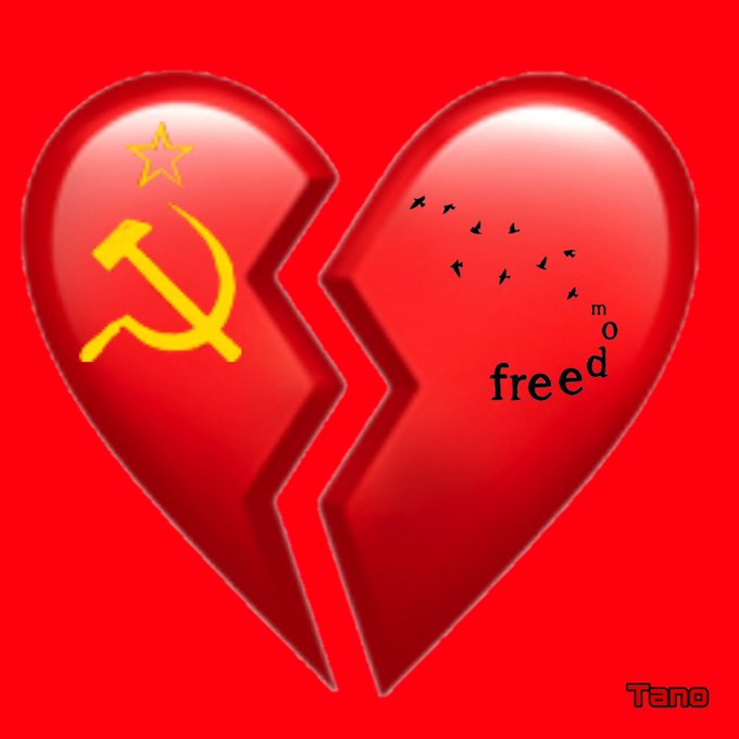 Mi amigo comunista y yo. Ilustración de Tano