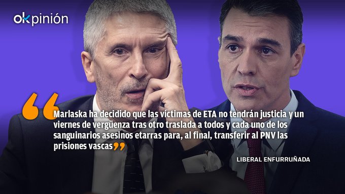 Sánchez se cisca en la tumba de Montesquieu y llama a las cámaras para que lo emitan en directo. Tuit de Liberal Enfurruñada