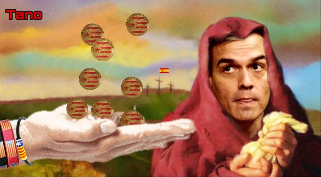 Zapatero y Sánchez son los enviados por el maligno. Ilustración de Tano