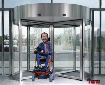 Echenique desliza que dejará la política y volverá a su profesión. Yo lo llamaría puerta giratoria. Tuit de Tano