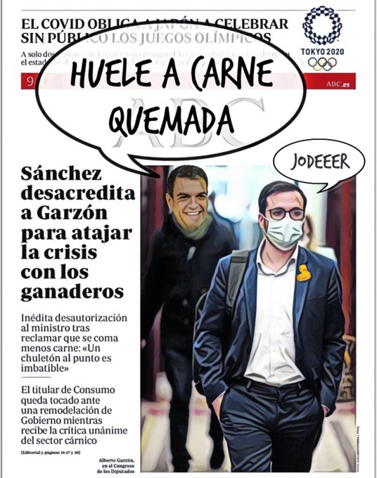 Carne de ministro a la parrilla. Por Linda Galmor