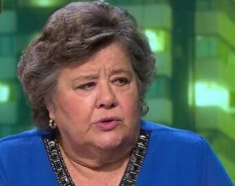 Cristina Almeida muestra públicamente sus simpatías hacia el régimen genocida cubano. Tuit de El Aguijón