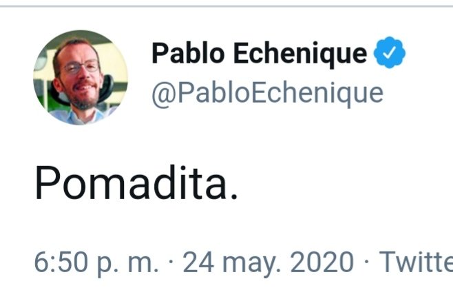 ¿Han despedido al sectario de Javier Ruiz? Pues ya sabéis: pomadita. Tuit de Tabarnia BCN
