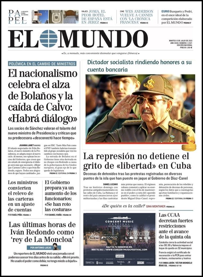 En el paraíso socialista cubano el pueblo demanda comer, sólo comer