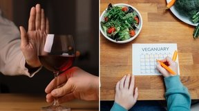 Dry January vs Veganuary