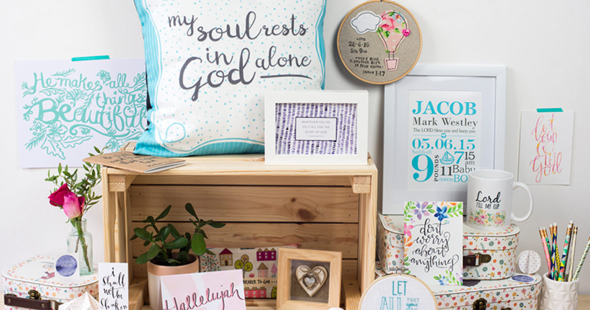 Creative Christian gifts from UK designers & makers Cheerfully Given
